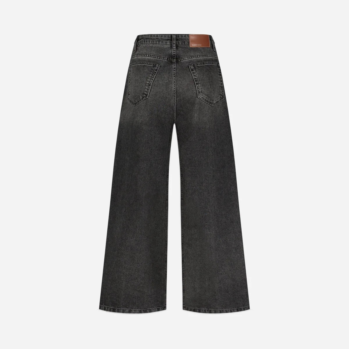 FLANEUR HOMME SUPER WIDE LEG IN ASH GREY DENIM